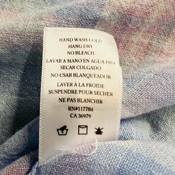 RAILS WOMENS PLAID LING SLEEVE CHARLI SHIRT SIZE SMALL - Picture 6 of 12